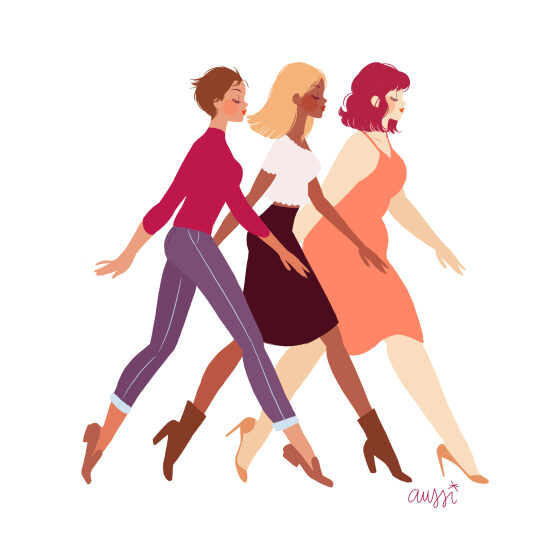 silhouettes - attitude - mode - body positive